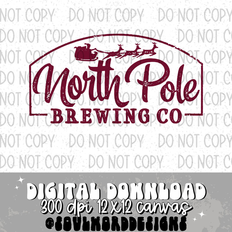 North Pole Brewing Co  - DIGITAL DOWNLOAD