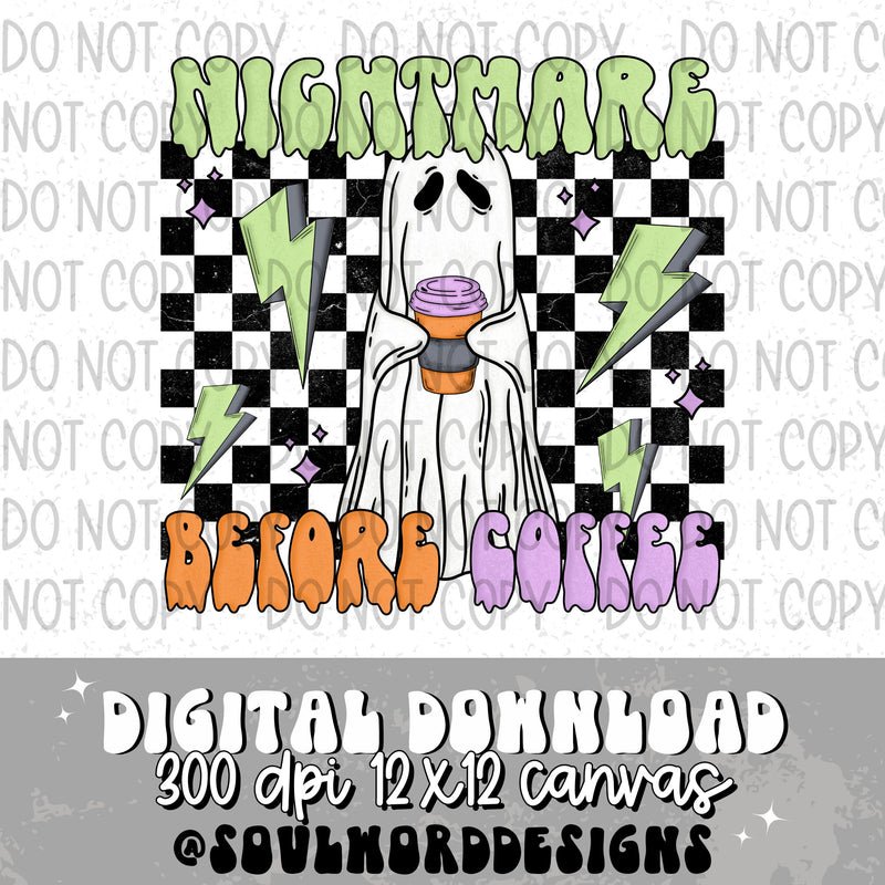 Nightmare Before Coffee - DIGITAL DOWNLOAD