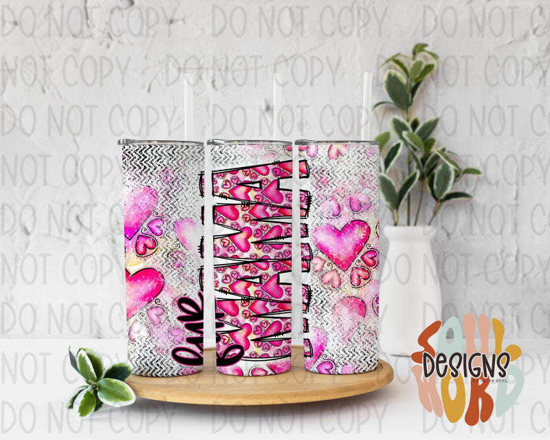 Fur Mama Skinny Straight Tumbler Design - DIGITAL DOWNLOAD