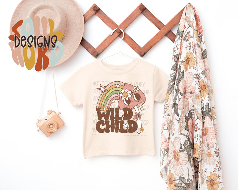 Wild Child Retro Rainbow - DIGITAL DOWNLOAD