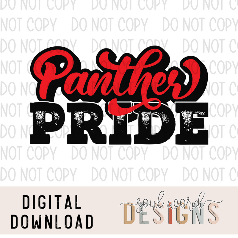 Panther Pride  - DIGITAL DOWNLOAD