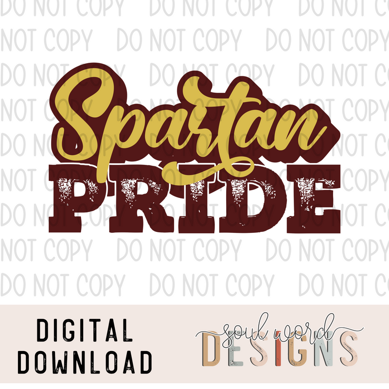 Spartan Pride  - DIGITAL DOWNLOAD