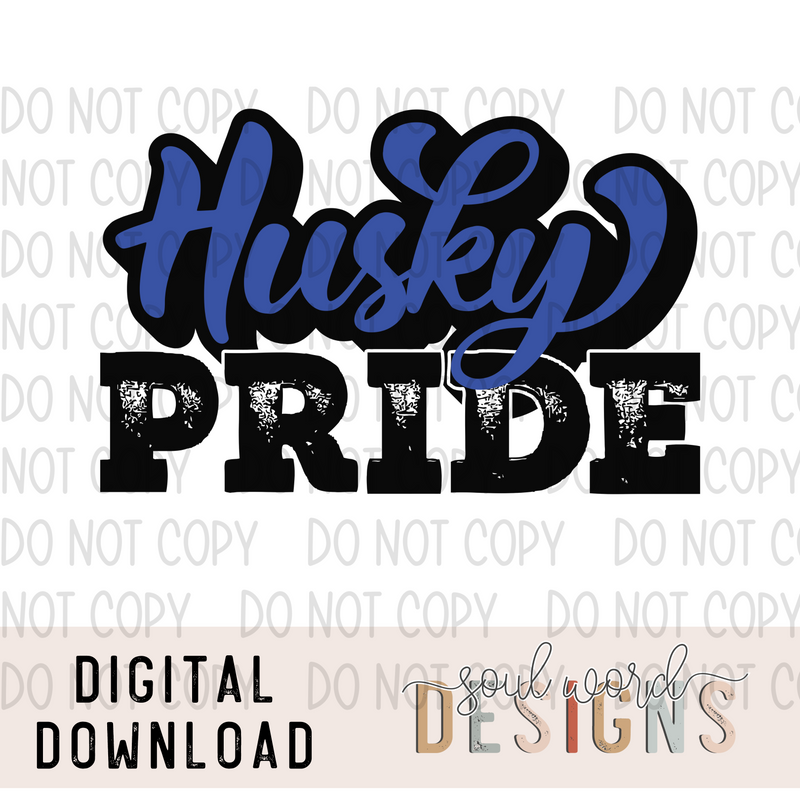 Husky Pride - DIGITAL DOWNLOAD