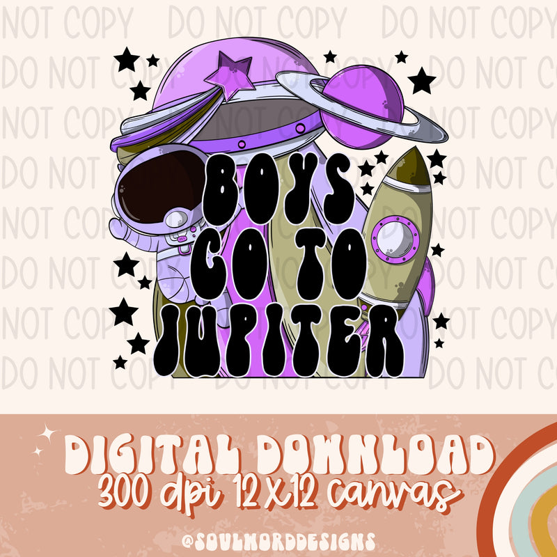 Boys Go To Jupiter - DIGITAL DOWNLOAD