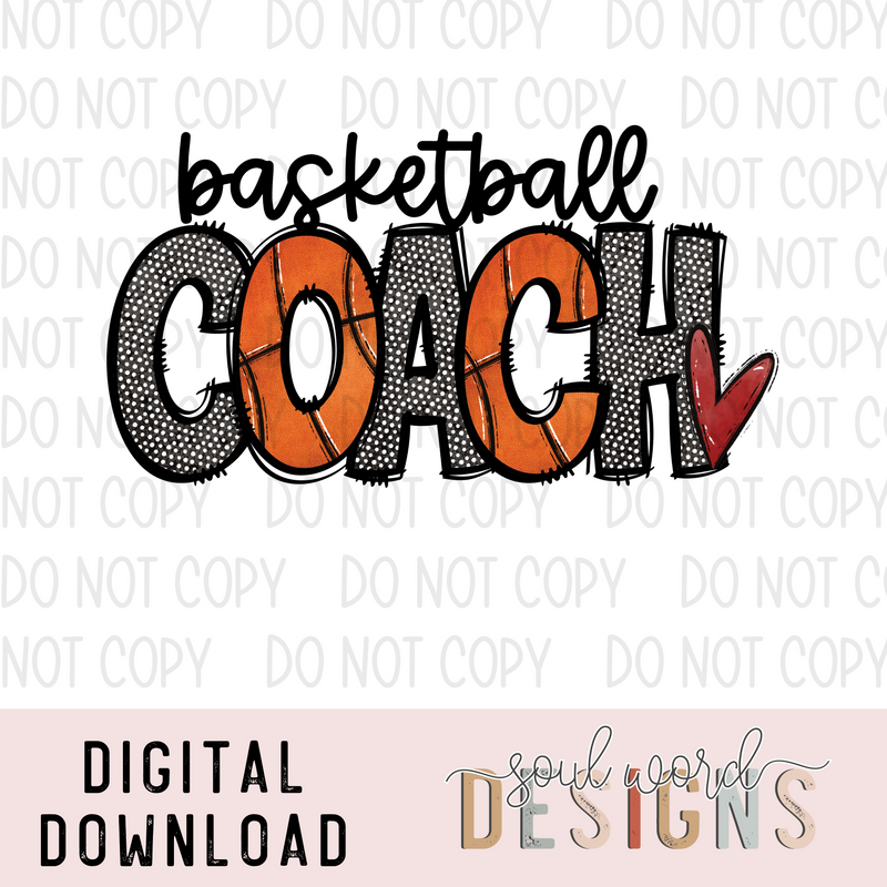 Basketball Coach - DIGITAL DOWNLOAD