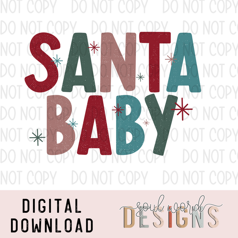 Santa Baby - DIGITAL DOWNLOAD