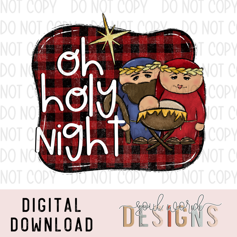 Oh Holy Night - DIGITAL DOWNLOAD