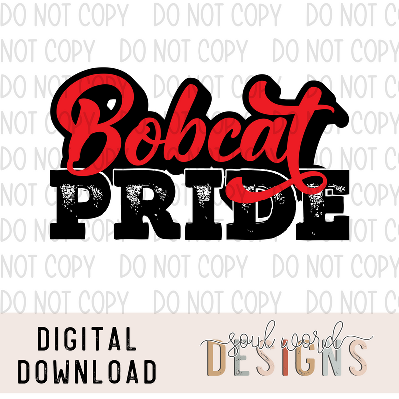 Bobcat Pride - DIGITAL DOWNLOAD