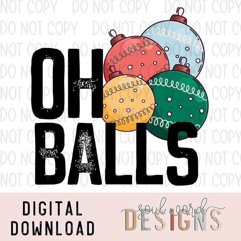 Oh Balls - DIGITAL DOWNLOAD