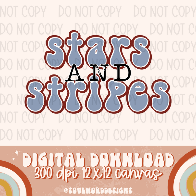 Stars and Stripes - DIGITAL DOWNLOAD