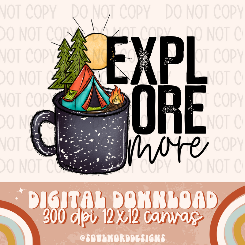 Explore More Mug - DIGITAL DOWNLOAD