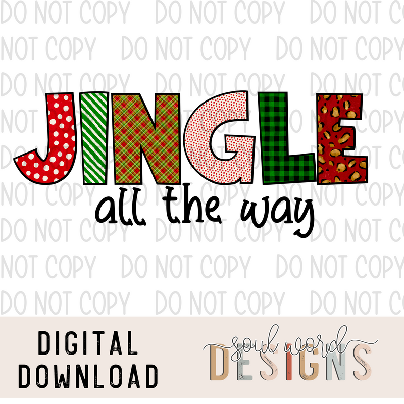 Jingle All The Way  - DIGITAL DOWNLOAD