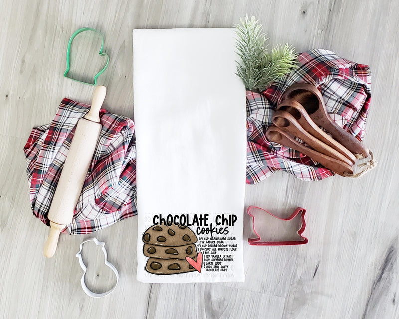 Chocolate Chip Cookie Recipe - DIGITAL DOWNLOAD