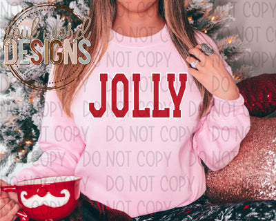 Jolly Block Letter - DIGITAL DOWNLOAD