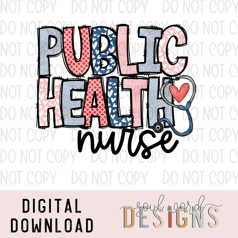 Public Health Nurse - DIGITAL DOWNLOAD