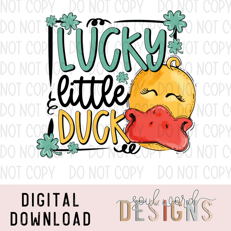 Lucky Little Duck - DIGITAL DOWNLOAD