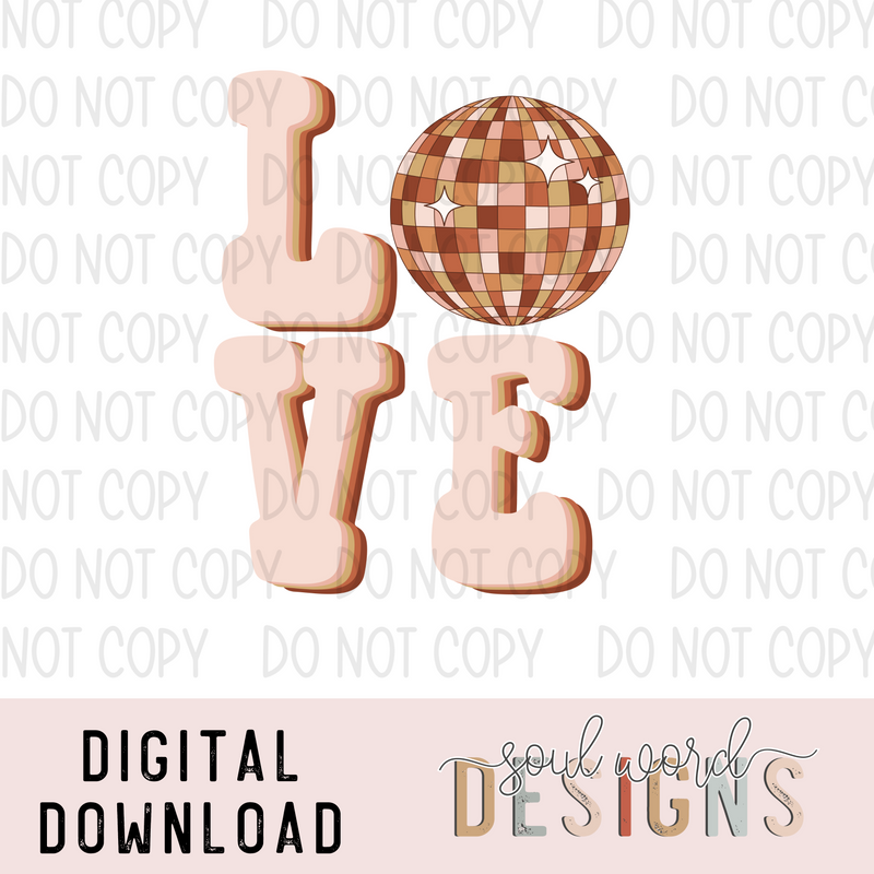 Love Disco Ball - DIGITAL DOWNLOAD