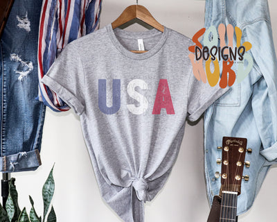 USA Distressed Text - DIGITAL DOWNLOAD