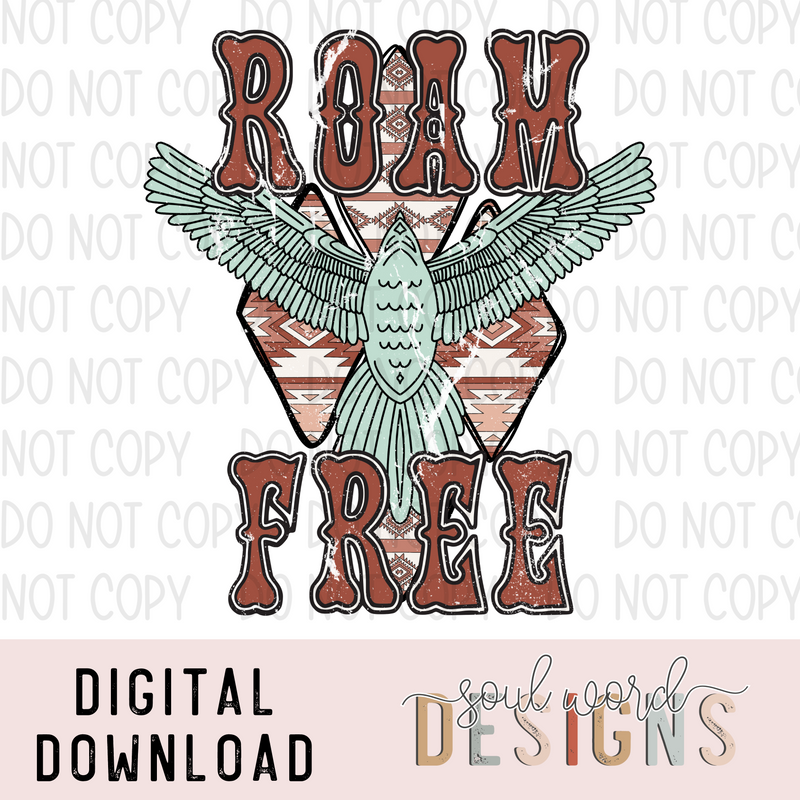 Roam Free Bird - DIGITAL DOWNLOAD