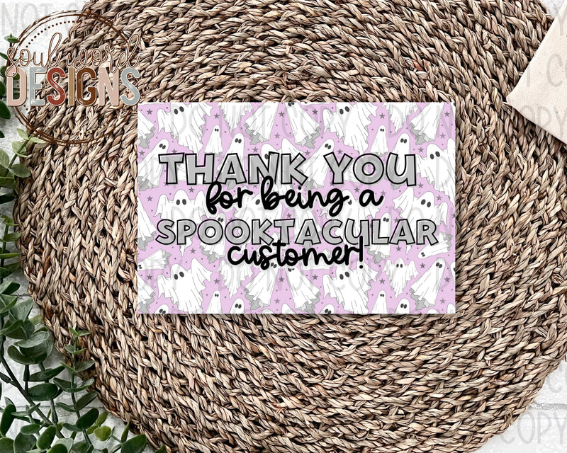 Thank You For Being Spooktacular Card - DIGITAL DOWNLOAD