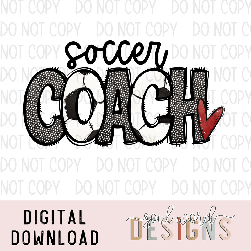 Soccer Coach - DIGITAL DOWNLOAD