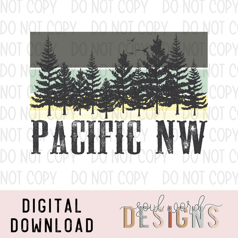 Pacific NW Gray - DIGITAL DOWNLOAD