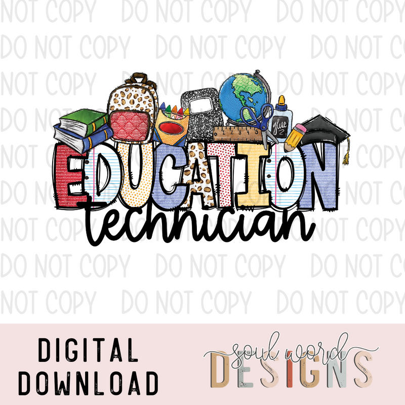 Education Technician - DIGITAL DOWNLOAD