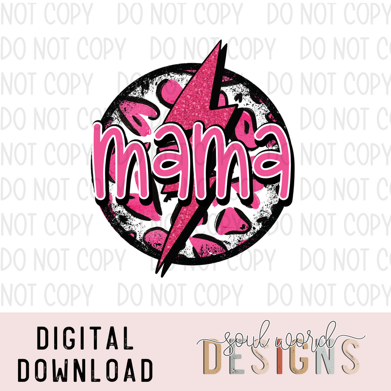 Mama Pink Bolt - DIGITAL DOWNLOAD