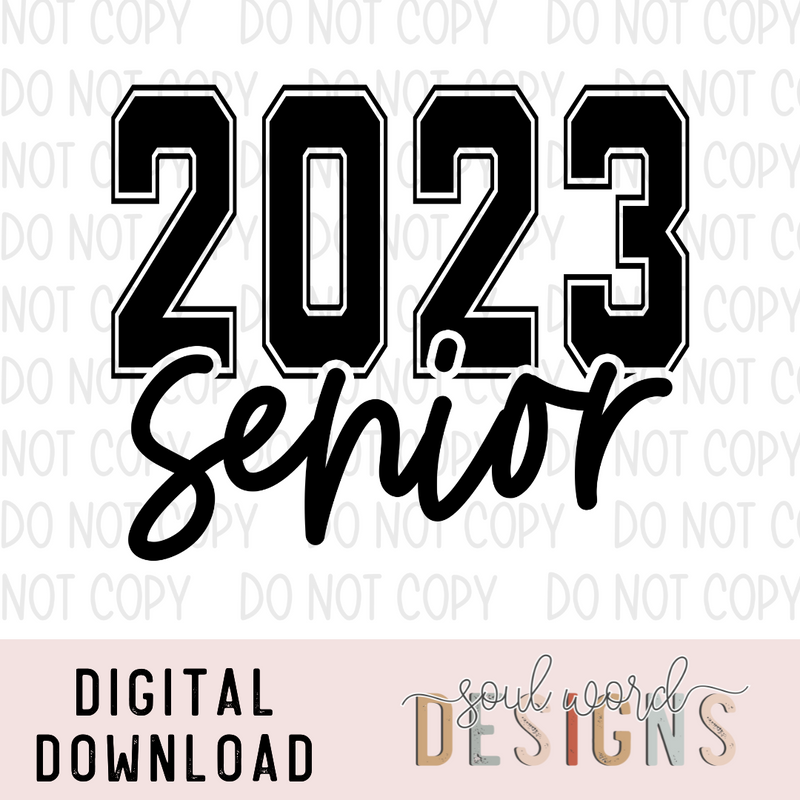 2023 Senior - DIGITAL DOWNLOAD