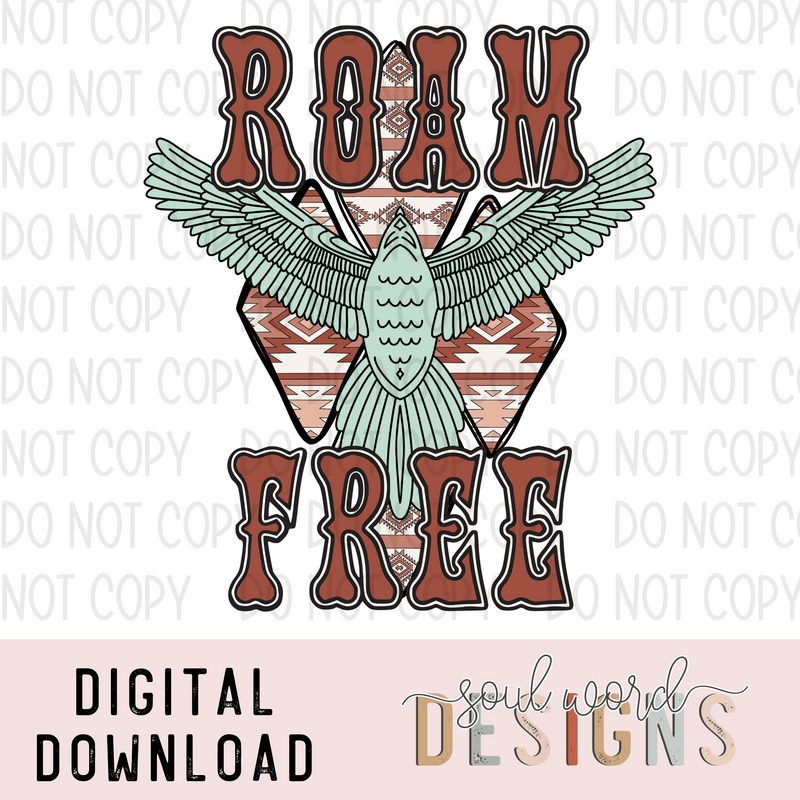 Roam Free Bird - DIGITAL DOWNLOAD