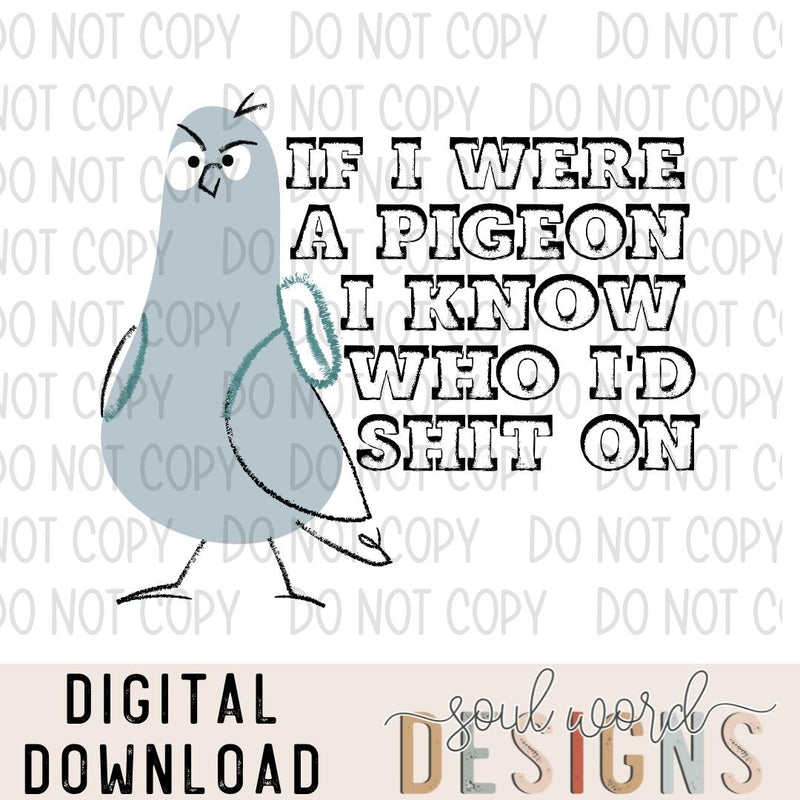 If I Were A Pigeon - DIGITAL DOWNLOAD