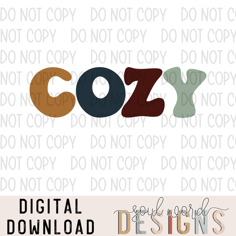 Cozy Fall Colors- DIGITAL DOWNLOAD